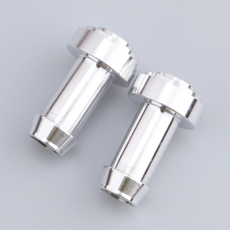 AC PERFORMANCE 3/8" Weld on Hose Barb Tail Nipple on Bung Weldable Tank Fitting Aluminium, Pack of 2 - Image 5